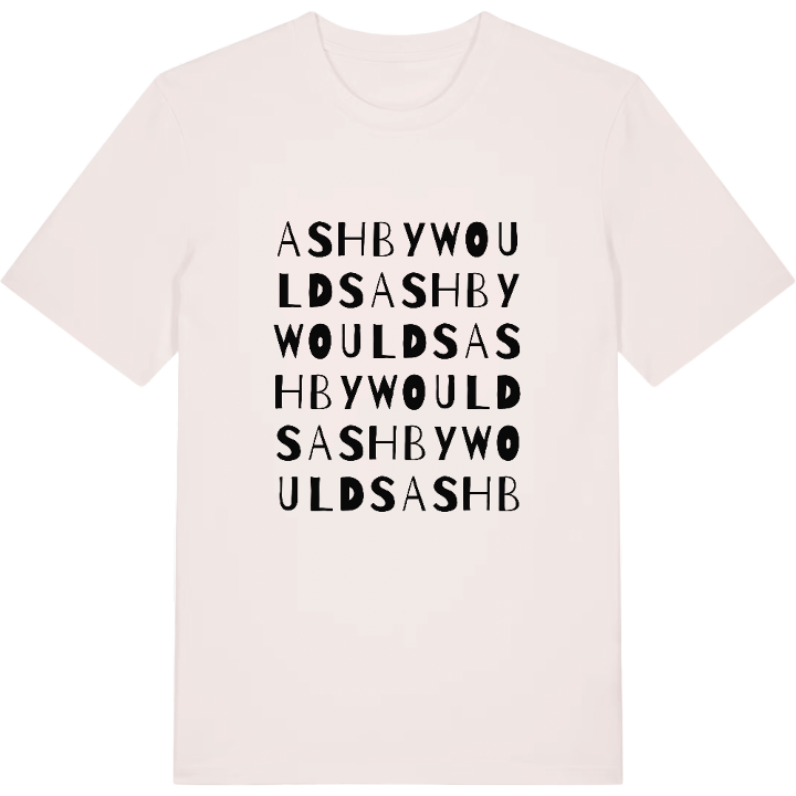 Ashby Woulds ordlek t-shirt – t-shirt från PinShirt
