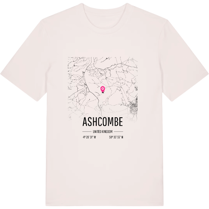 Ashcombe karta t-shirt – t-shirt från PinShirt