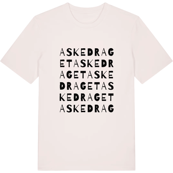 Askedraget ordlek t-shirt – t-shirt från PinShirt