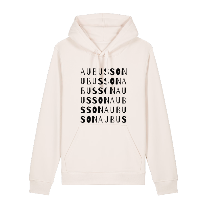 Aubusson ordlek hoodie – hoodie från PinShirt