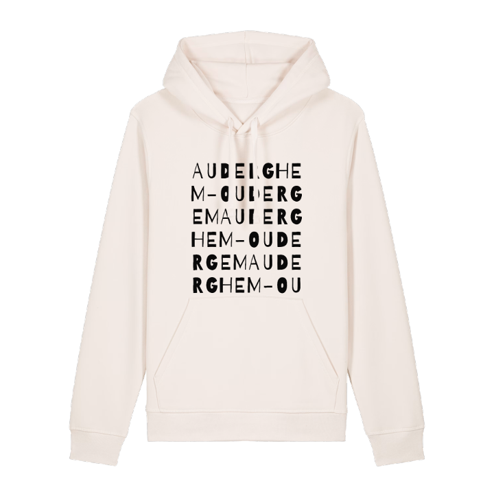 Auderghem - Oudergem ordlek hoodie – hoodie från PinShirt