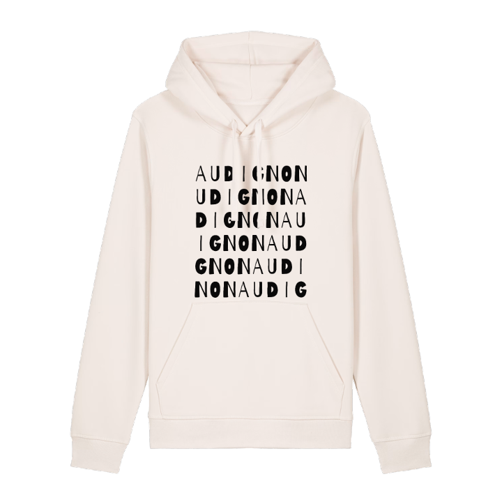 Audignon ordlek hoodie – hoodie från PinShirt