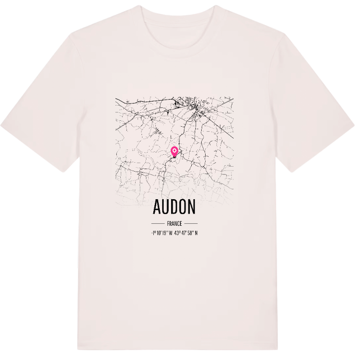 Audon karta t-shirt – t-shirt från PinShirt