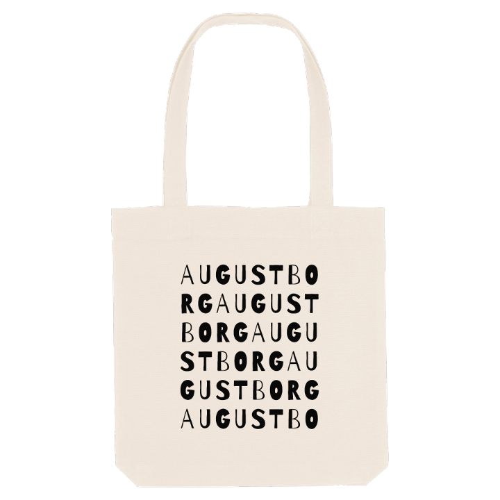 Augustborg ordlek tygkasse – tygkasse från PinShirt
