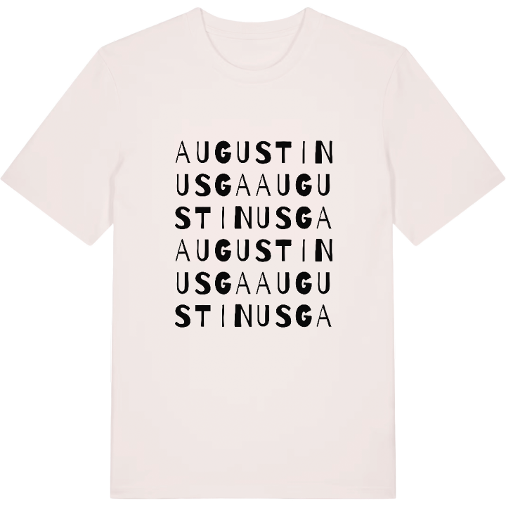 Augustinusga ordlek t-shirt – t-shirt från PinShirt