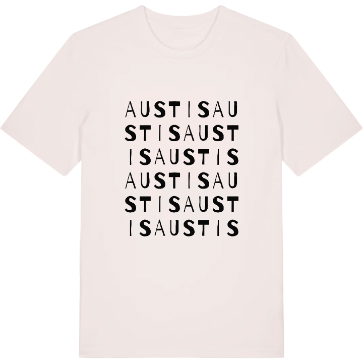 Austis ordlek t-shirt – t-shirt från PinShirt