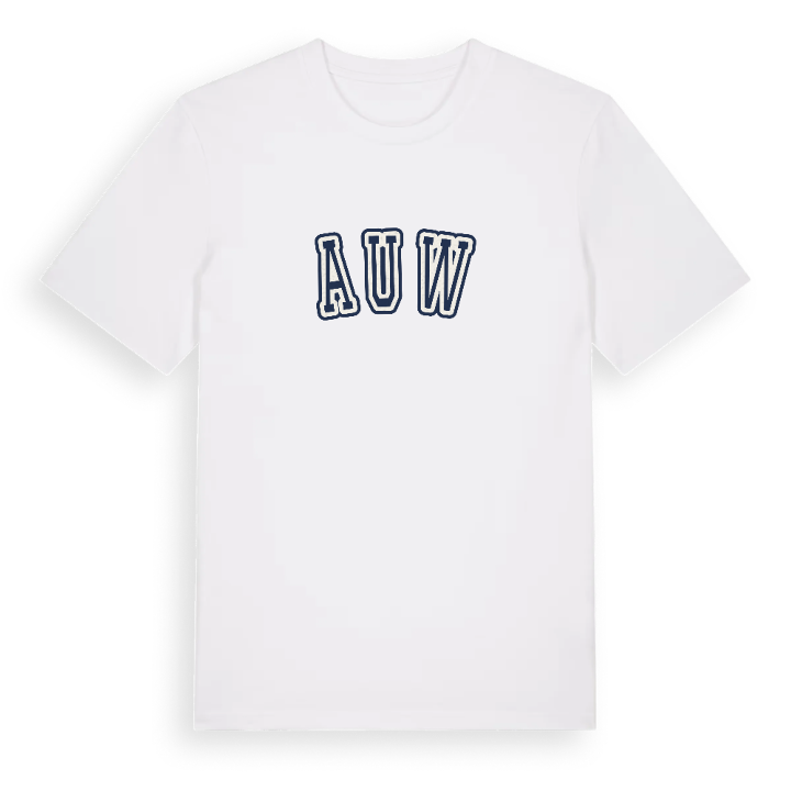 Auw college t-shirt – t-shirt från PinShirt