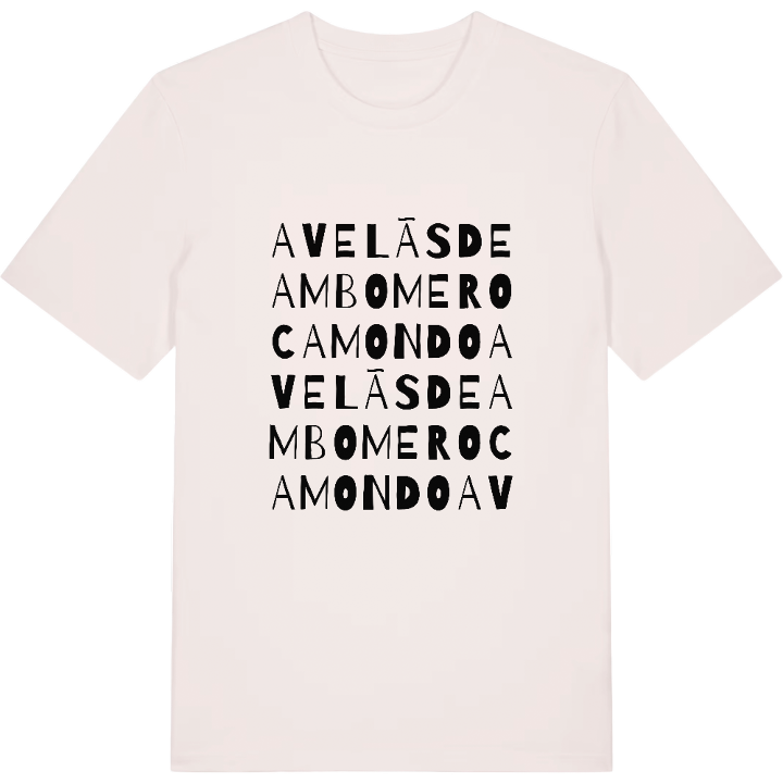 Avelãs de Ambom e Rocamondo ordlek t-shirt – t-shirt från PinShirt
