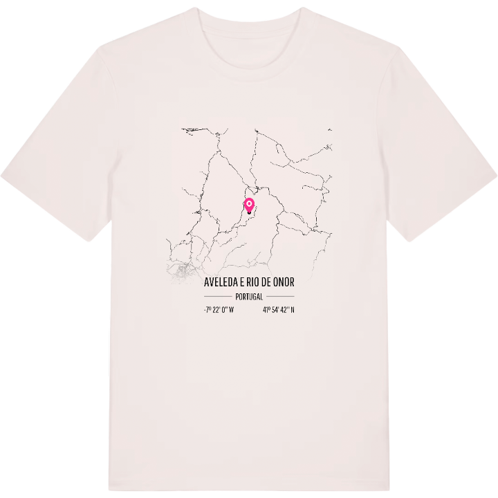 Aveleda e Rio de Onor karta t-shirt – t-shirt från PinShirt