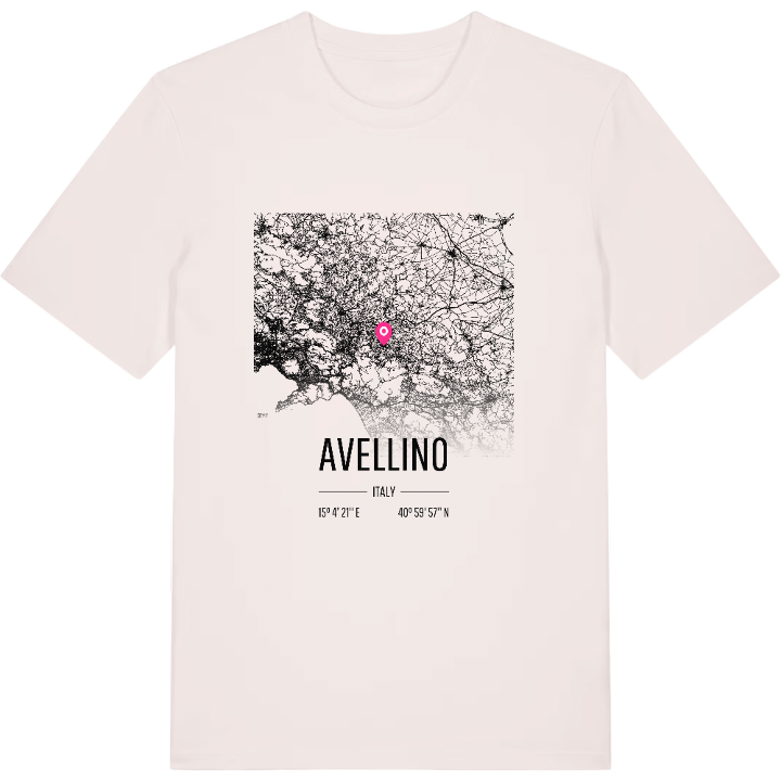 Avellino karta t-shirt – t-shirt från PinShirt