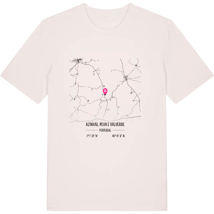 Azinhal, Peva e Valverde karta t-shirt – t-shirt från PinShirt