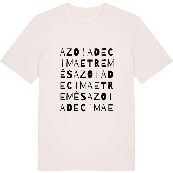 Azoia de Cima e Tremês ordlek t-shirt – t-shirt från PinShirt