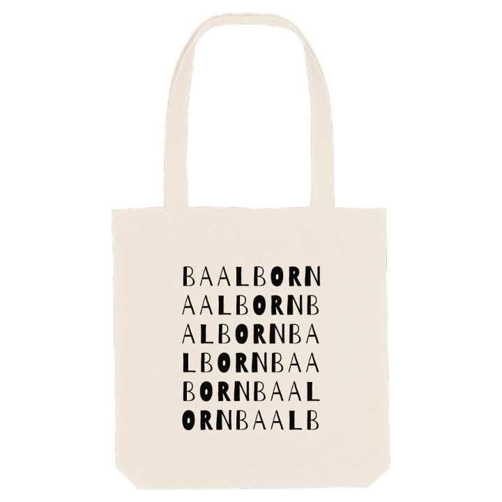 Baalborn ordlek tygkasse – tygkasse från PinShirt