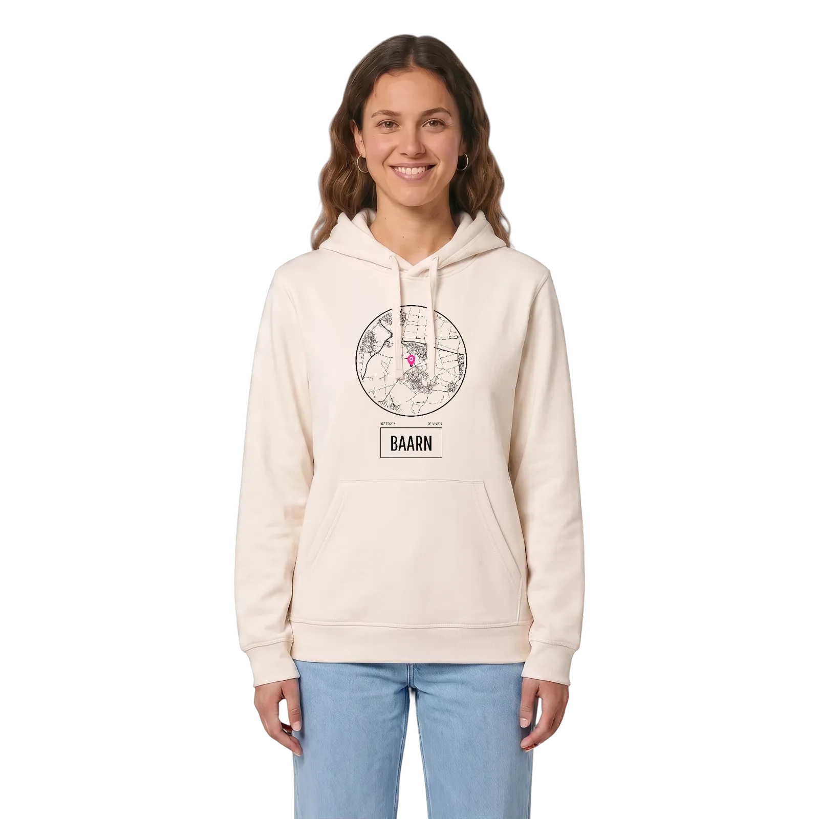Baarn hoodie – Vintage White, i miljö