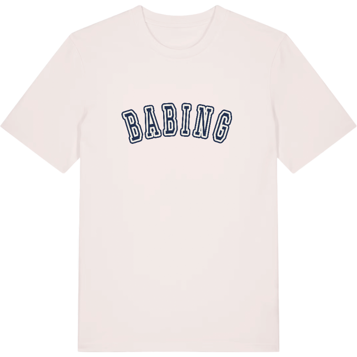 Babing college t-shirt – t-shirt från PinShirt