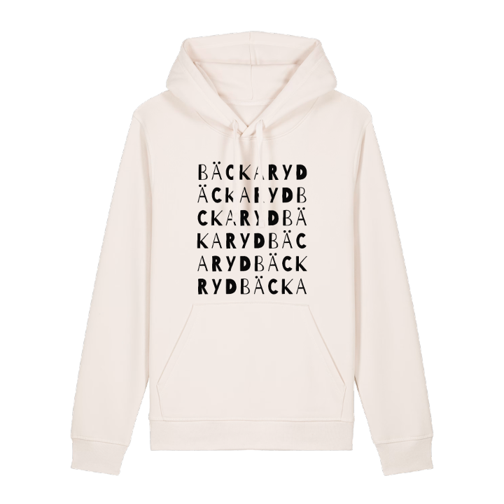 Bäckaryd ordlek hoodie – hoodie från PinShirt