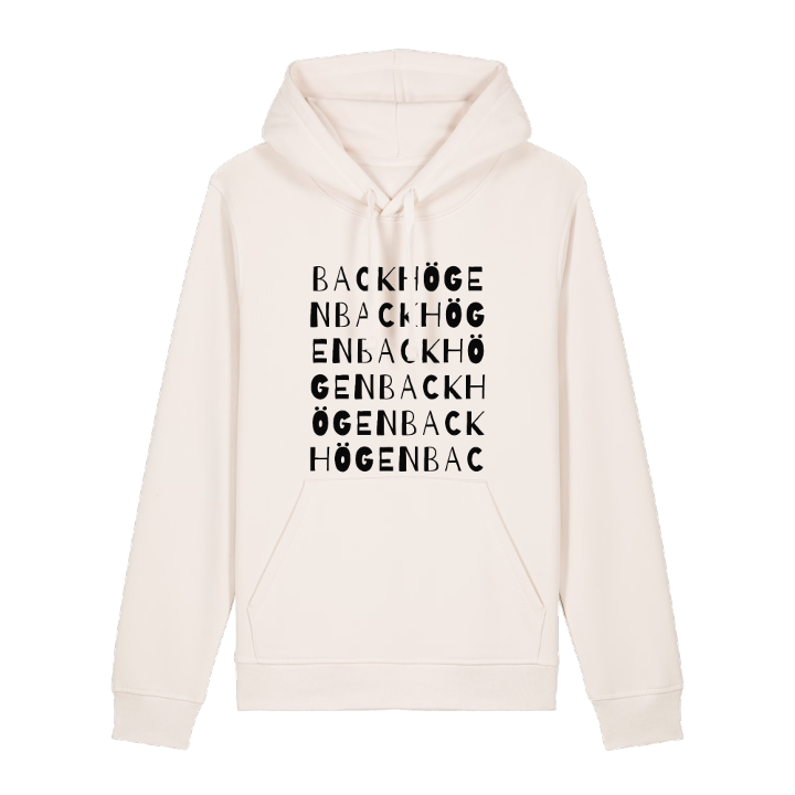 Backhögen ordlek hoodie – hoodie från PinShirt