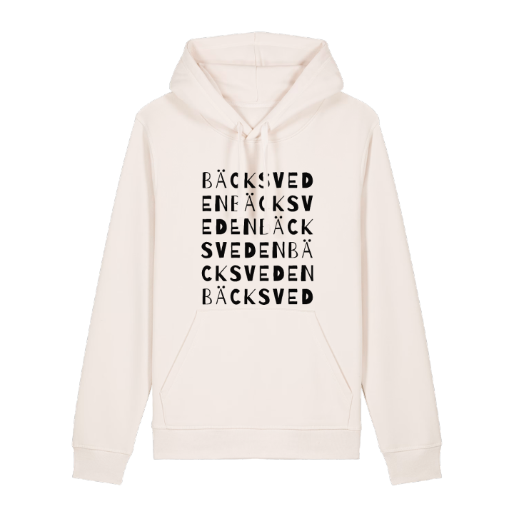 Bäcksveden ordlek hoodie – hoodie från PinShirt
