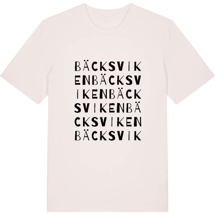 Bäcksviken ordlek t-shirt – t-shirt från PinShirt