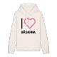 Jag älskar Bådarna hoodie stort tryck