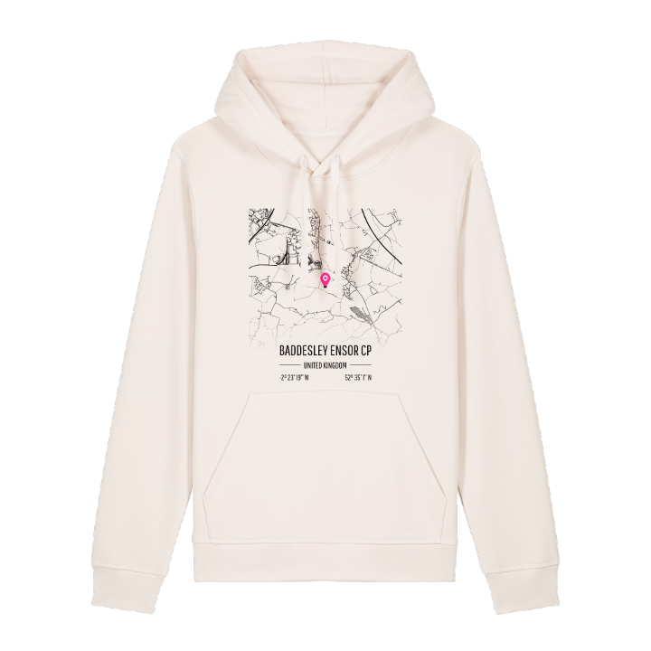 Baddesley Ensor CP karta hoodie – hoodie från PinShirt
