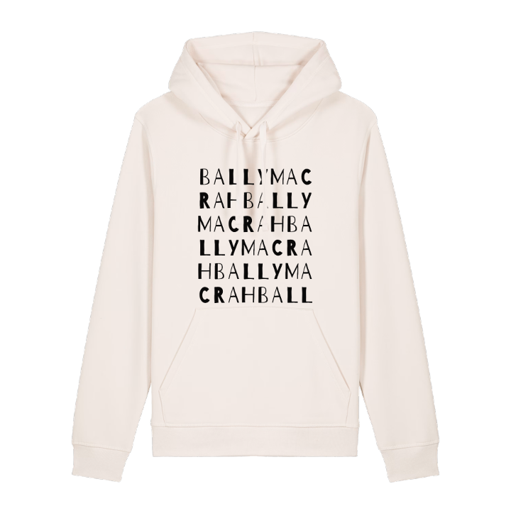 Ballymacrah ordlek hoodie – hoodie från PinShirt