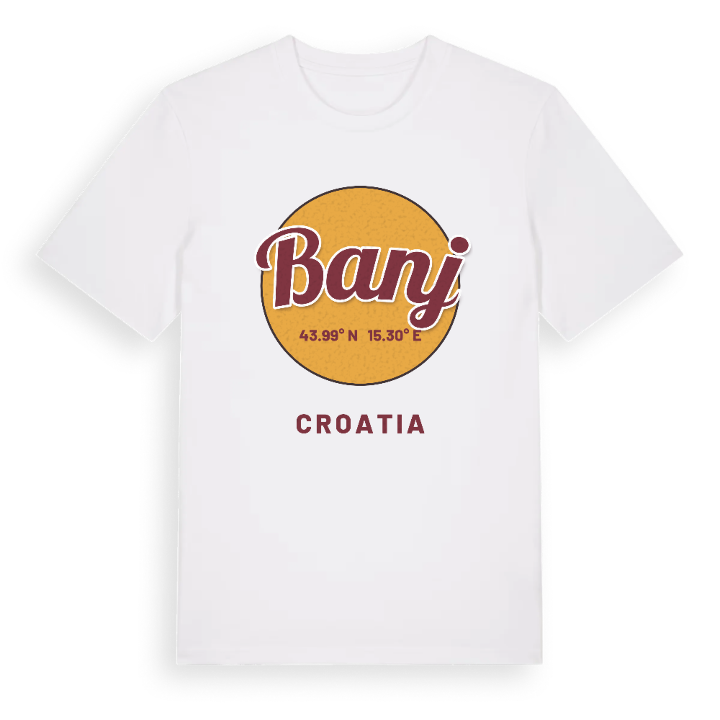 Banj cirkel t-shirt – t-shirt från PinShirt