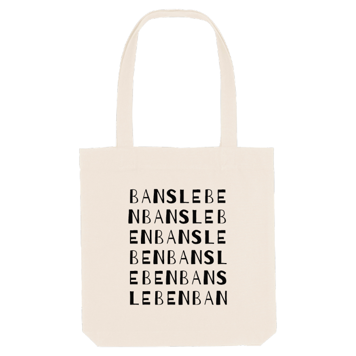 Bansleben ordlek tygkasse – tygkasse från PinShirt
