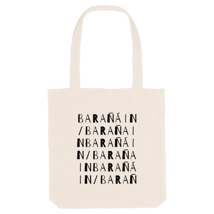 Barañáin / Barañain ordlek tygkasse – tygkasse från PinShirt