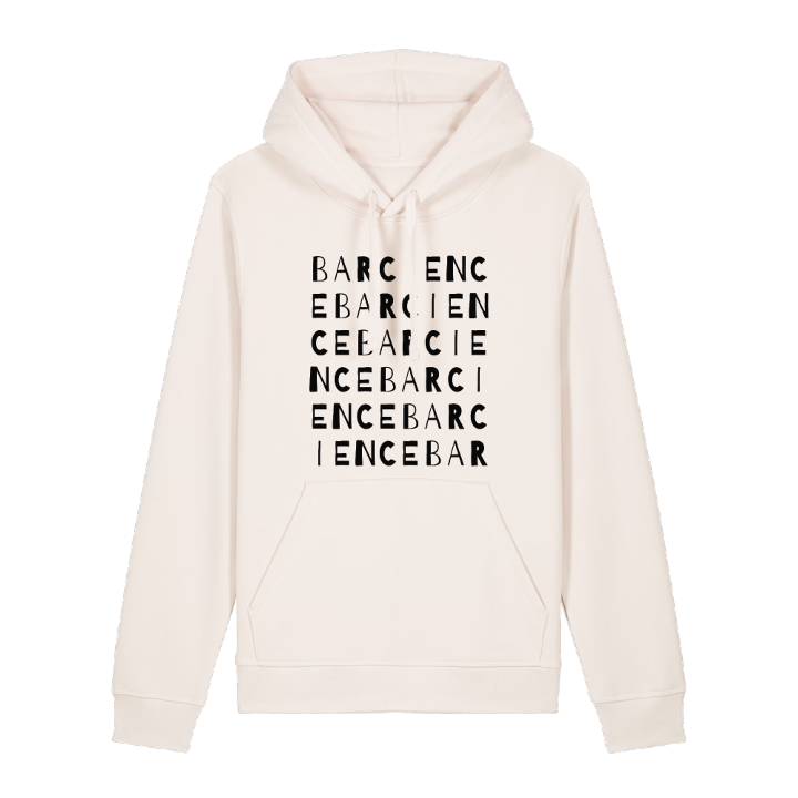 Barcience ordlek hoodie – hoodie från PinShirt