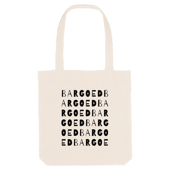 Bargoed ordlek tygkasse – tygkasse från PinShirt