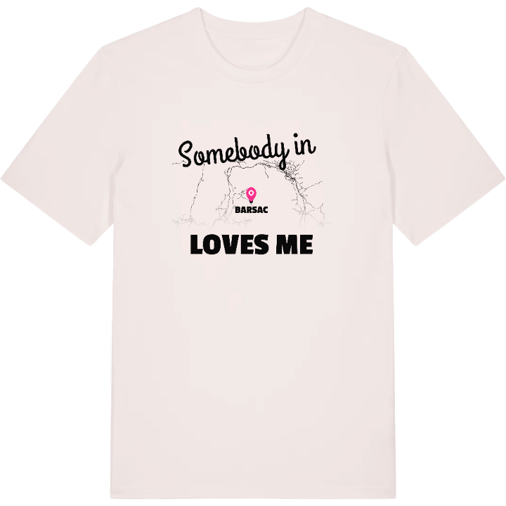 Någon i Barsac älskar mig t-shirt – t-shirt från PinShirt