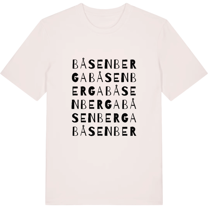 Båsenberga ordlek t-shirt – t-shirt från PinShirt