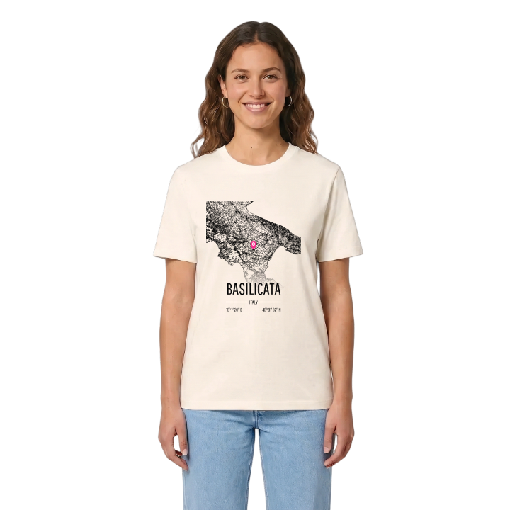 Basilicata karta t-shirt – t-shirt från PinShirt