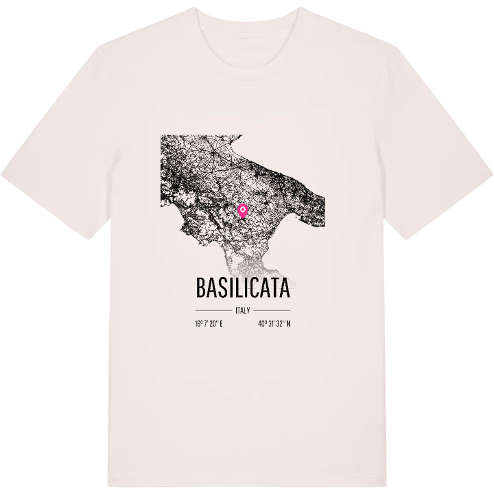 Basilicata karta t-shirt – t-shirt från PinShirt
