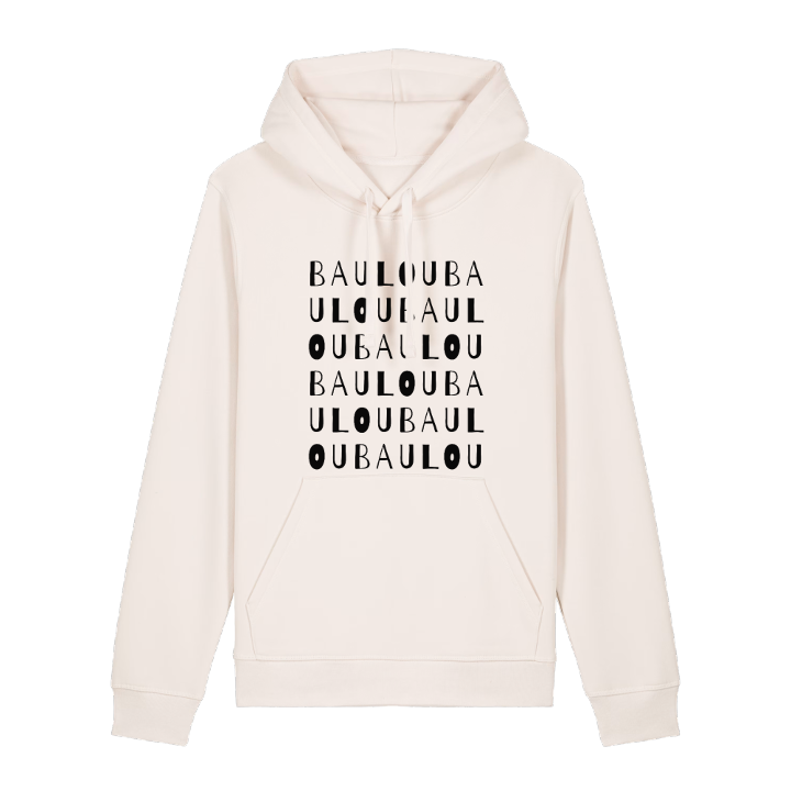 Baulou ordlek hoodie – hoodie från PinShirt