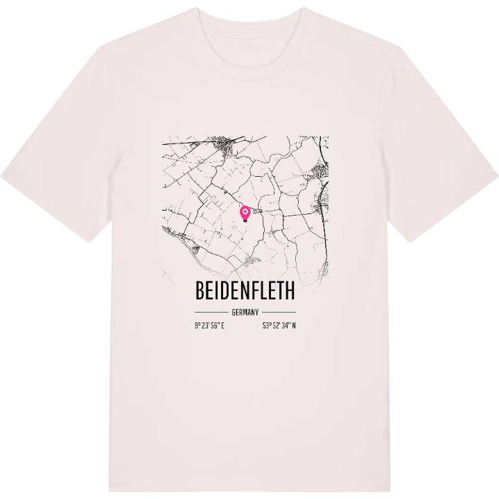 Beidenfleth karta t-shirt – t-shirt från PinShirt
