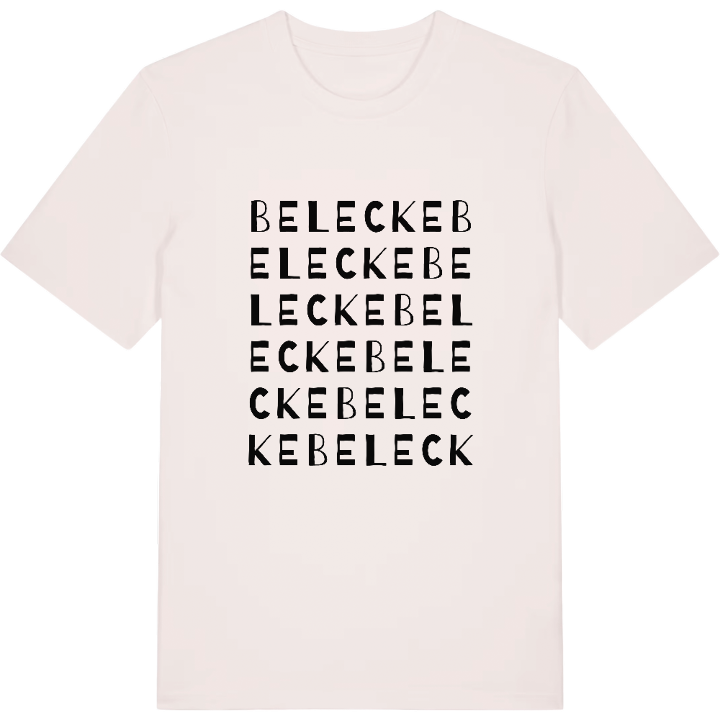 Belecke ordlek t-shirt – t-shirt från PinShirt