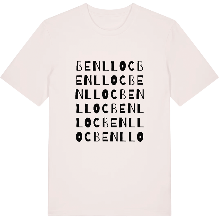 Benlloc ordlek t-shirt – t-shirt från PinShirt
