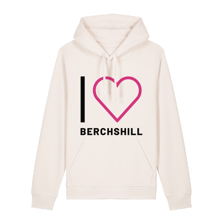 Jag älskar Berchshill hoodie stort tryck – hoodie från PinShirt