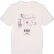 Berge karta t-shirt