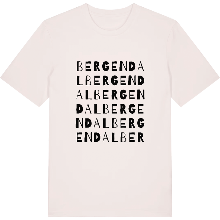 Bergendal ordlek t-shirt – t-shirt från PinShirt