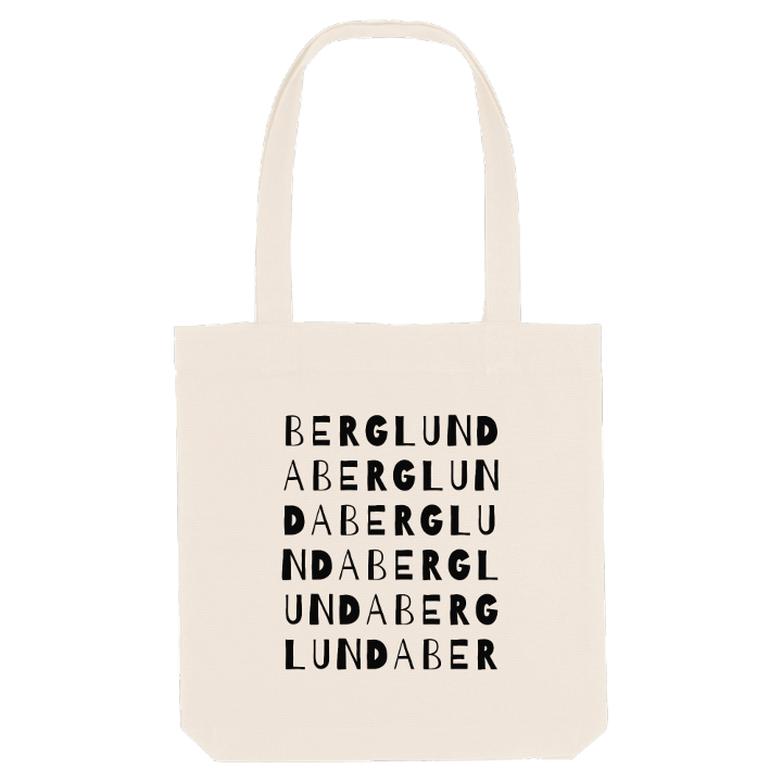 Berglunda ordlek tygkasse – tygkasse från PinShirt