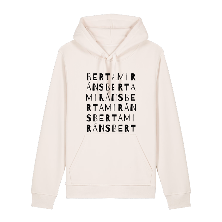 Bertamiráns ordlek hoodie – hoodie från PinShirt
