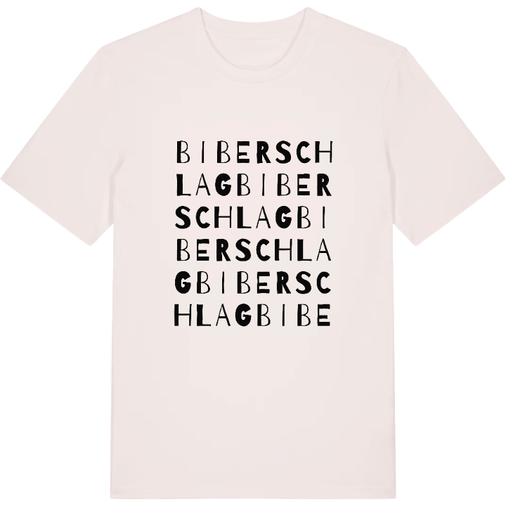 Biberschlag ordlek t-shirt – t-shirt från PinShirt