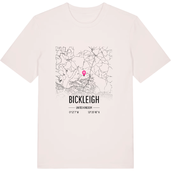 Bickleigh karta t-shirt – t-shirt från PinShirt