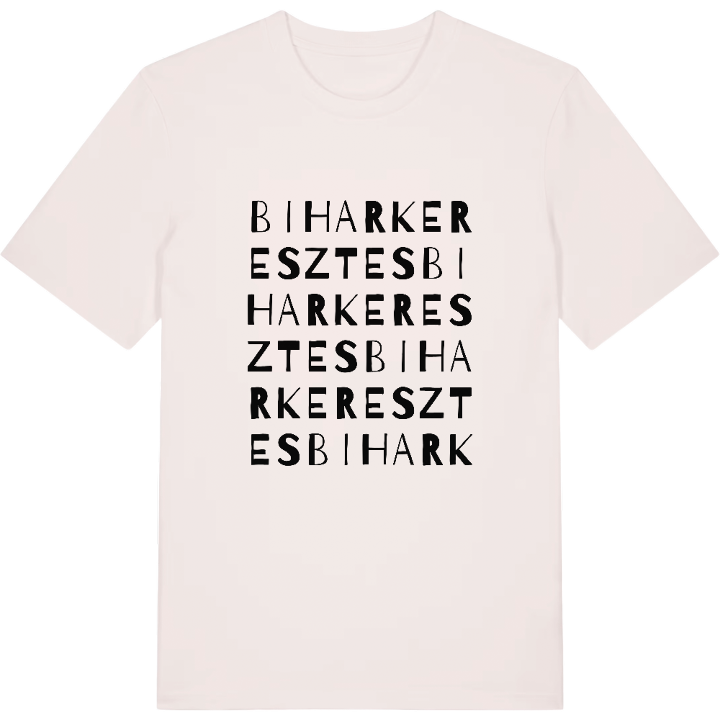 Biharkeresztes ordlek t-shirt – t-shirt från PinShirt
