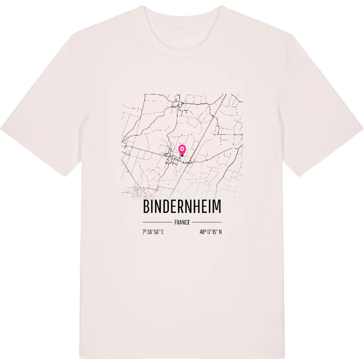 Bindernheim karta t-shirt – t-shirt från PinShirt