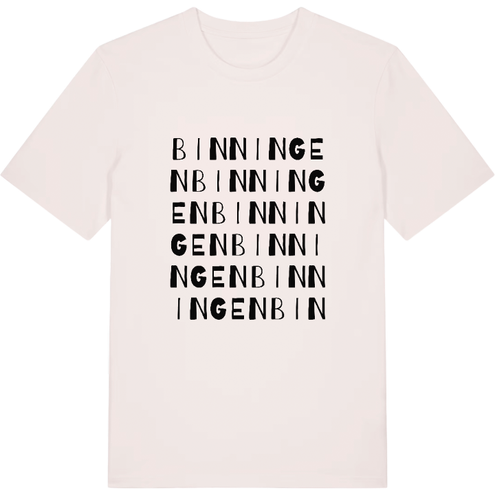 Binningen ordlek t-shirt – t-shirt från PinShirt