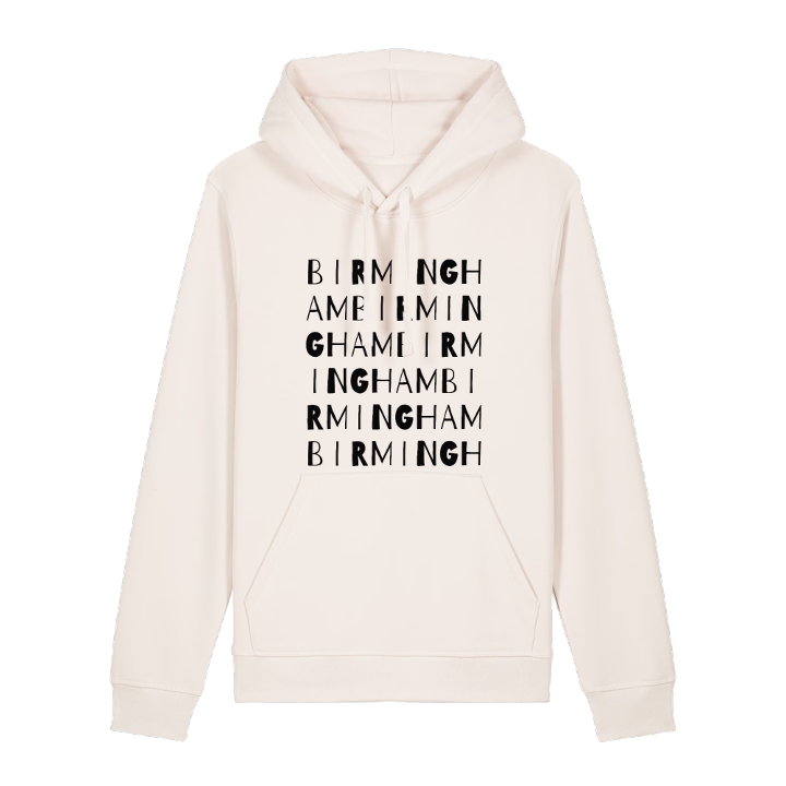 Birmingham ordlek hoodie – hoodie från PinShirt